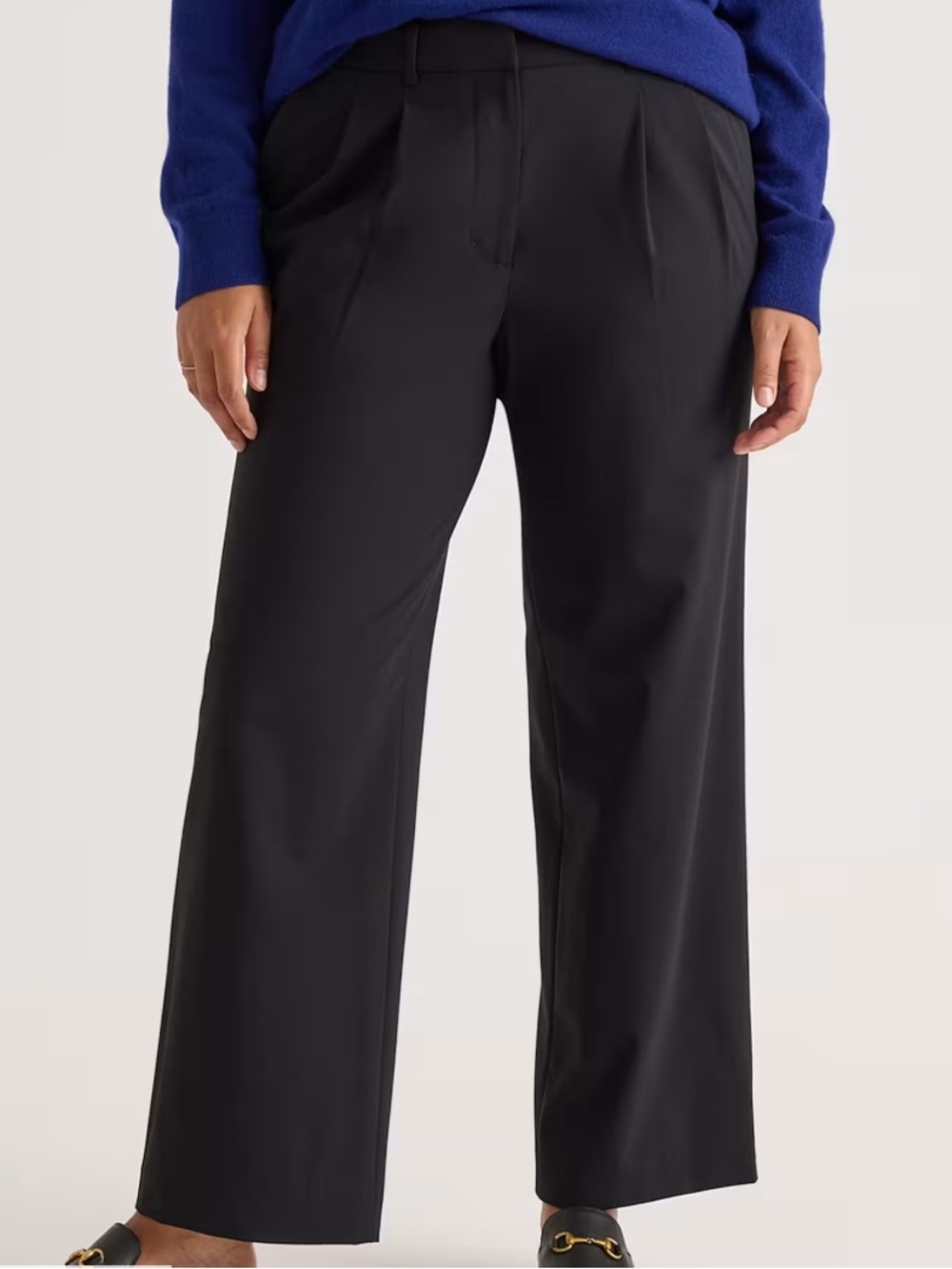 Quince Wide leg trousers